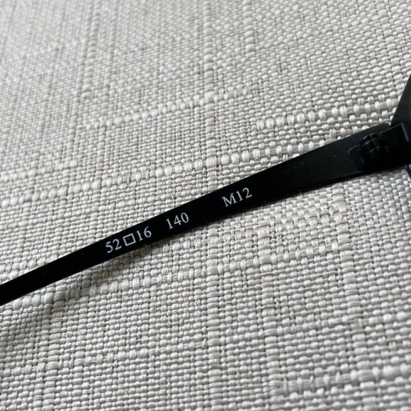 SEE Women Eyeglasses Frame Black Tone 6207 Handmade in Italy Glasses 52[]16 140 - Picture 6 of 12